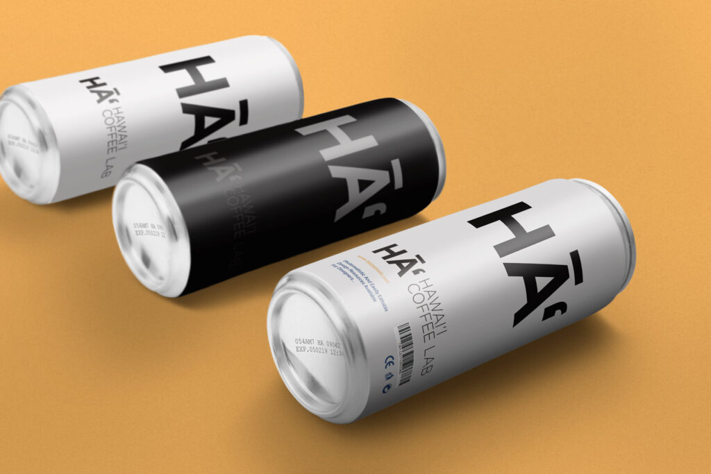 HAWAII COFFEE LAB PACKAGING CANS